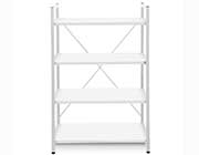 White Metal Frame Bookcase by Unique Furniture 213