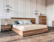 Matte Walnut Bedroom Set VG 123