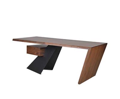 Solid Wood Walnut Desk BM 900