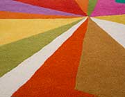 Multicolor Hand-tufted Wool Rug FR 159