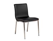 Black side chair Estyle 960