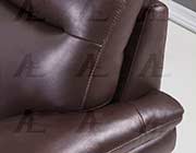 Dark Brown Italian leather sofa AEK 050