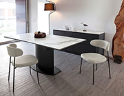 Discovery Taupe Extendable Table by Domitalia
