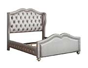 Metallic Leatherette bed CO 824