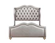 Metallic Leatherette bed CO 824
