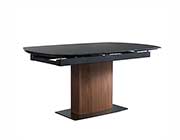 Ayana Black Extendable Dining Table by Eurostyle