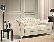 Tufted Leather Sofa NJ Heaven