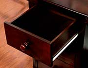 Dark Walnut Desk with Amle storage FA 602