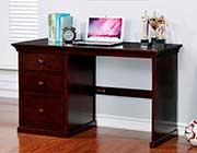 Dark Walnut Desk with Amle storage FA 602