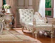Silver Finish Bench HD 088