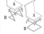 Sleek Base Glass Table ESF Z8