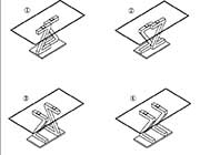 Sleek Base Glass Table ESF Z8