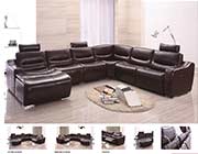 Sectional Sofa with 1 Recliner EF 144