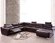 Sectional Sofa with 1 Recliner EF 144