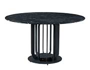 Black Marble Top Dining Table EF 31