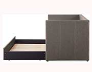 Gray Fabric Daybed HE 969