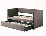 Gray Fabric Daybed HE 969