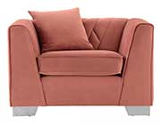 Dark Gray Velvet Sofa AL Charlton