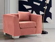 Dark Gray Velvet Sofa AL Charlton