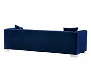 Dark Gray Velvet Sofa AL Charlton