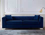 Dark Gray Velvet Sofa AL Charlton