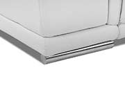White Power Reclining Leather Sofa Set GU 762