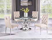 Silver Base Dining Table BQ 17