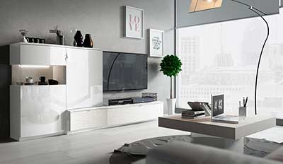 High Gloss Wall Unit EF 874