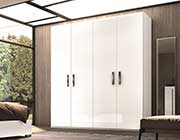 White Gloss Lacquer Marilena Bed