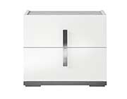 White Gloss Lacquer Marilena Bed