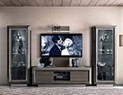 High gloss lacquered Wall Unit EF Charm