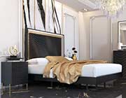 Black High Gloss Bedroom EF Nami