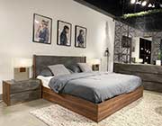 Gray Upholstered bed VG Samuella