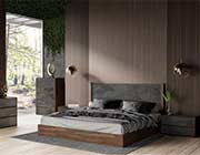 Gray Upholstered bed VG Samuella