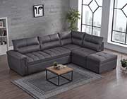 Fabric Sectional Sofa Sleeper Canzas