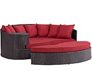 Mocha Outdoor Patio Daybed MW Thaxi