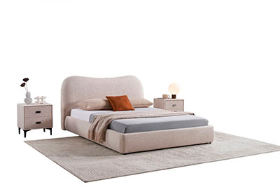 Modern Tufted Modern Bed AE 080