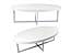 Olivia Coffe table Walnut or White Lacquer 