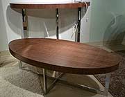 Olivia Coffe table Walnut or White Lacquer 