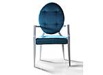 Lumino Teal Fabric Dining Chair