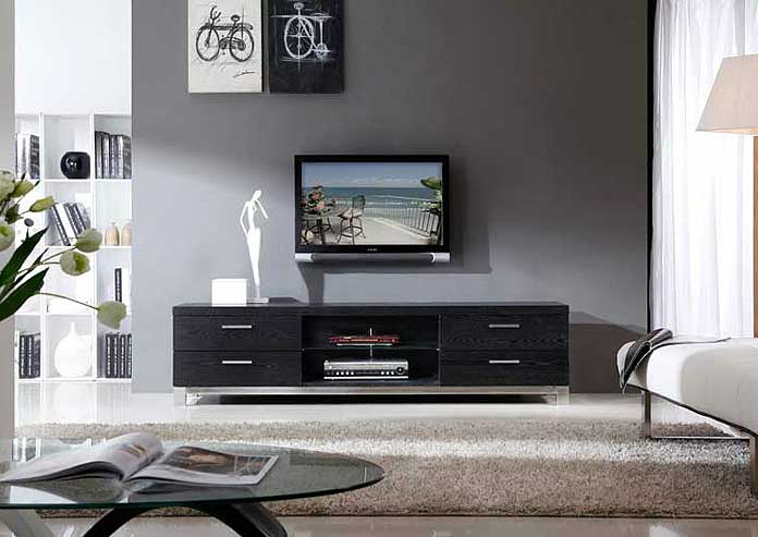 Black TV Stands in TV Stands & Entertainment Centers 