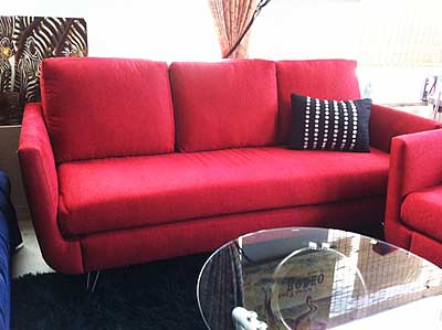 Reddy Comfortable Fabric Sofa