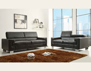 Leather Sofa Set  HE 14