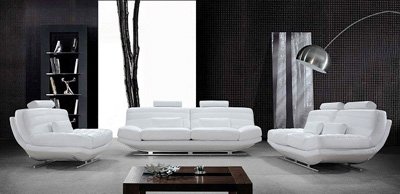 Modern Leather Sofa Set VG14