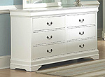 White Twin Bedroom set HE539