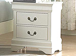 White Twin Bedroom set HE539