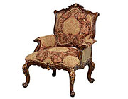 BT 056 Accent Chair in Antiqued Oak