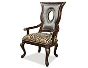 BT 291 Traditional Italian Dining Arm Chair