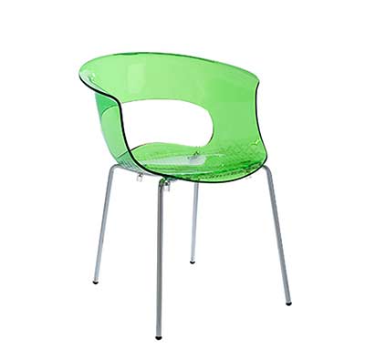 Modern Lime Green Chair EStyle 686