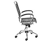 Modern Office Chair Bungie Flat J-Arm